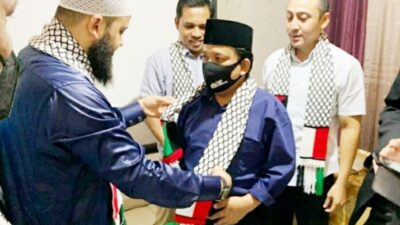 Delegasi Palestina Syaikh Anas Al Misry Silaturahmi ke Ketua Kadin Kota Semarang.