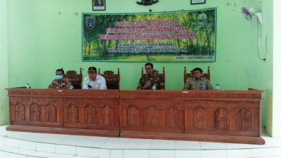 Forum Group Discusion (FGD) Kabupaten Rembang Lakukan Sosialisasi KHDPK
