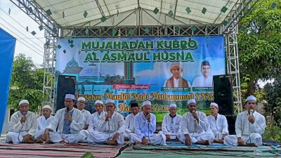 Jamaah Masjid Agung Jawa Tengah (MAJT)  Blora Gelar Mujahadah Kubro Al Asmaul Husna