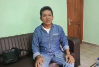 Ketua Perkumpulan Penambang Minyak Sumur Timba Ledok, Daryanto. 