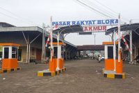 Pasar Sido Makmur Blora terpasang fasilitas E Parkir