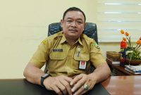 Kepala Dindagkop UKM Kabupaten Blora, Kiswoyo di ruang kerjanya 