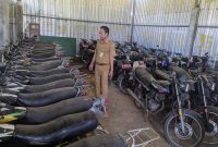 Kendaraan yang akan di lelang