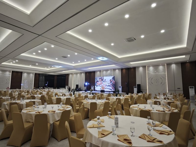 Ballroom Megah Berkapasitas Hingga 1.500 Orang.