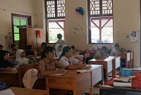 Pelajar SMP Negeri 1 Blora.
