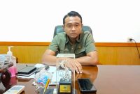 Wakil Ketua DPRD Kabupaten Blora, Lanova Candra Tirtaka ditemui diruang kerjanya.