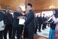 Ketua Badan Permusyawaratan Desa (BPD) Gedongsari, Helmi Hidayat.