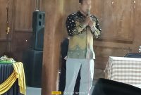 Ketua BPD Desa Gedongsari, Helmi Hidayat,