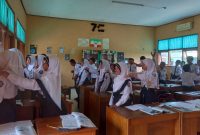 Siswa SMP 2 Blora.