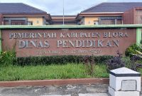 Kantor Dinas Pendidikan Kabupaten Blora.