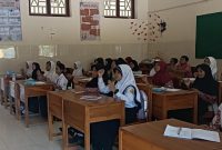 Pelajar SMP Negeri 1 Blora.