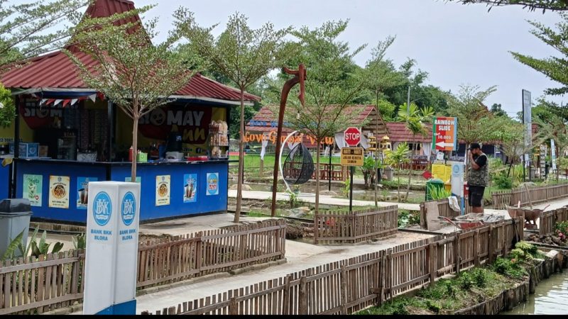 Tempat wisata Noyo Gimbal di Desa Bangsri, Jepon, Blora.