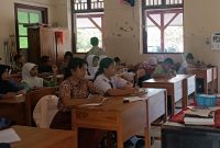 Pelajar SMP Negeri 1 Blora.