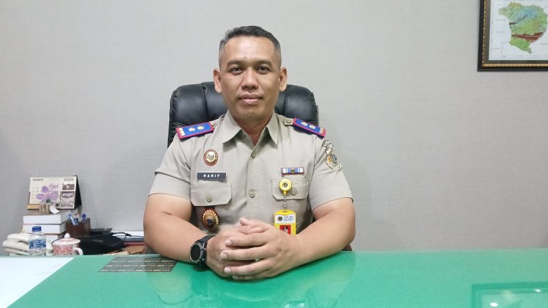 Kepala ATR/BPN Blora, Rarif Setiawan ditemui diruang kerjanya.