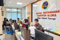 Kantor ATR/BPN Blora.