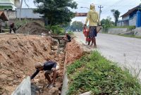 Pembangunan Drainase di Dukuh Blingi.