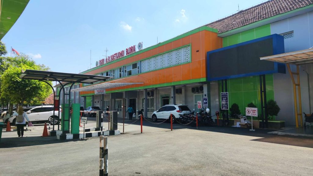 Halaman depan RSUD dr R Soetijono.
