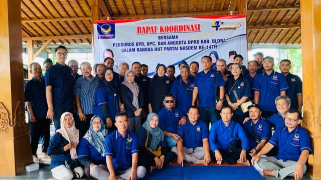 HUT ke – 14 Partai NasDem, Blora Targetkan 7 Kursi di Pemilu 2029