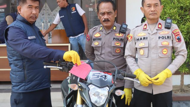 Spesialis Curanmor Lintas Kabupaten Dibekuk, Motor Hilang Saat Dangdutan Berhasil Ditemukan