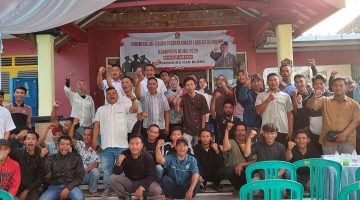 Foto : Kegiatan pembekalan calon peserta Diklat laskar Gerindra.