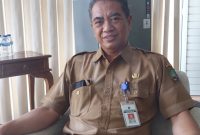 Kepala Dinas Perumahan, Permukiman, dan Perhubungan (Dinrumkimhub) Kabupaten Blora, Pujiriyanto di ruang kerjanya.